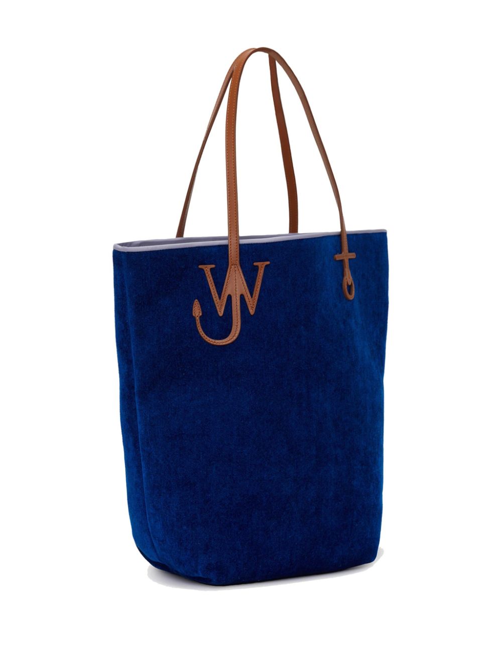 JW Anderson Shopper met contrasterende afwerking Blauw