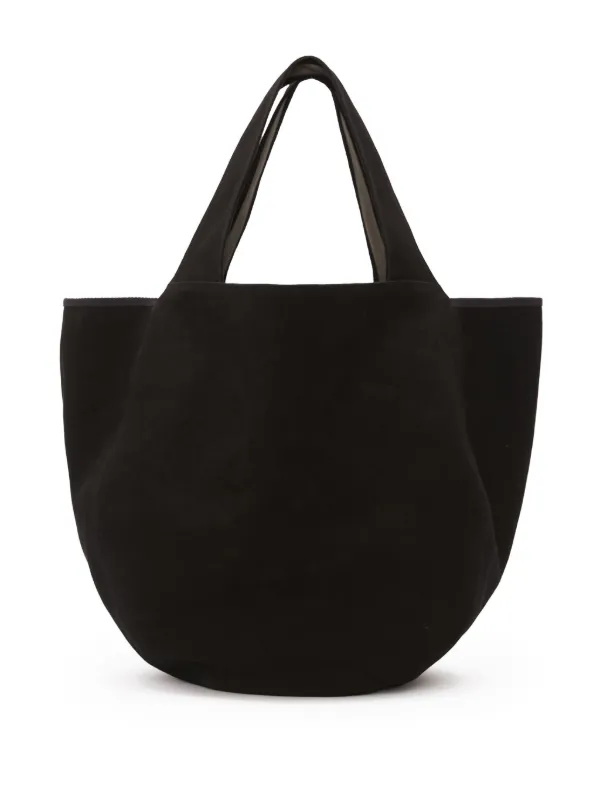 【定番】JW Anderson スモール ナイロン トート バッグ ブラック JW Anderson ロゴ ハンドバッグ | ブラック | FARFETCH JP