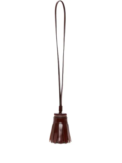 Sac en cuir à pompons - JW Anderson - Modalova
