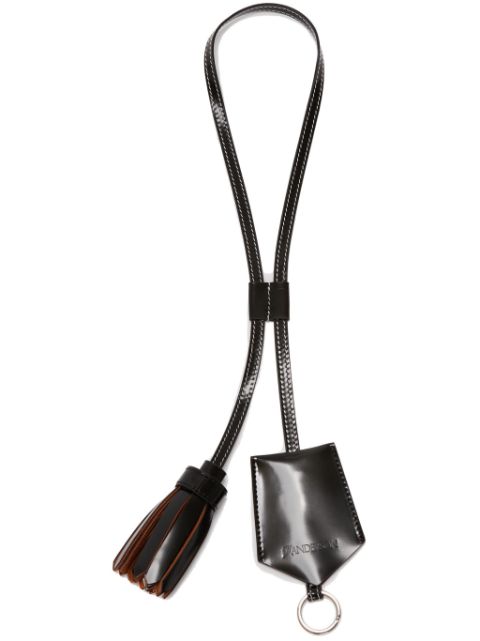 JW Anderson Tassel leather key chain Men