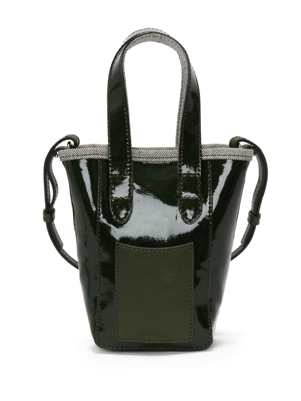 JW Anderson Belt kleine shopper - Groen