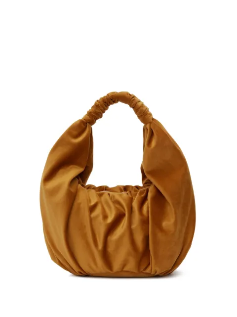 JW Anderson Ruffle Shopper velvet shoulder bag Women