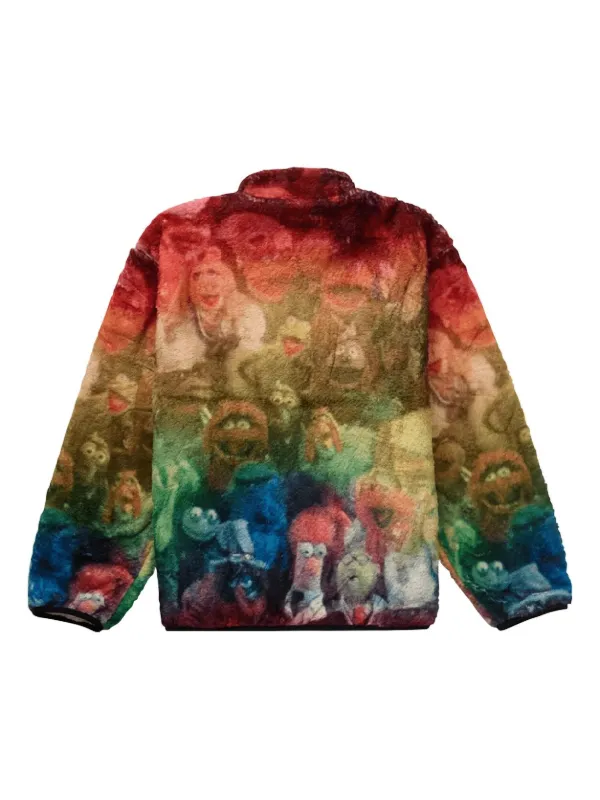 Supreme Muppets Fleece Jacket | Red | FARFETCH