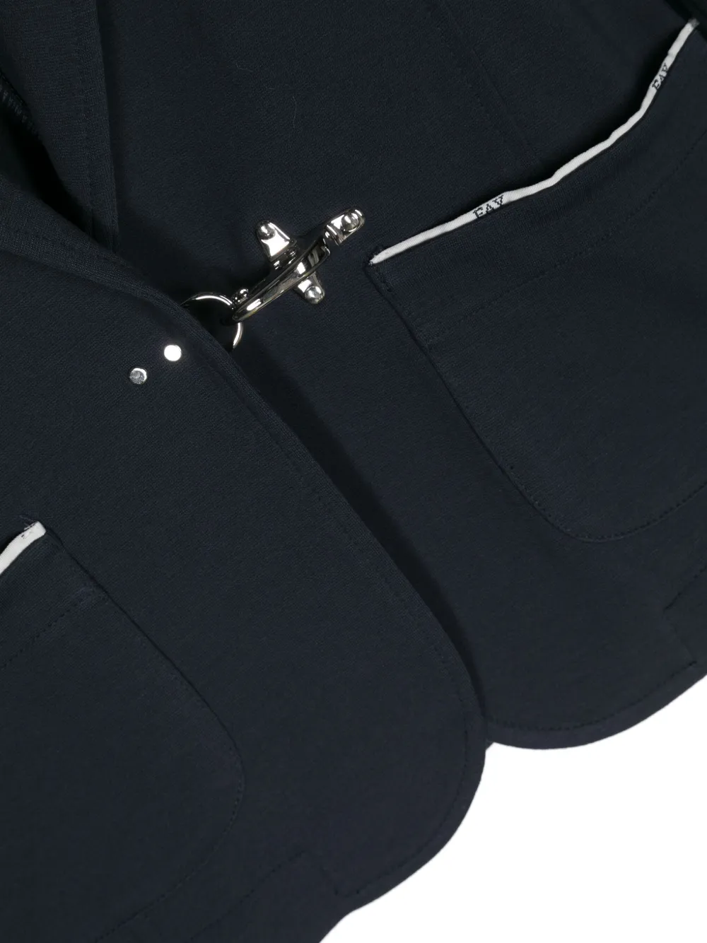 Fay Kids Blazer met enkele rij knopen Blauw