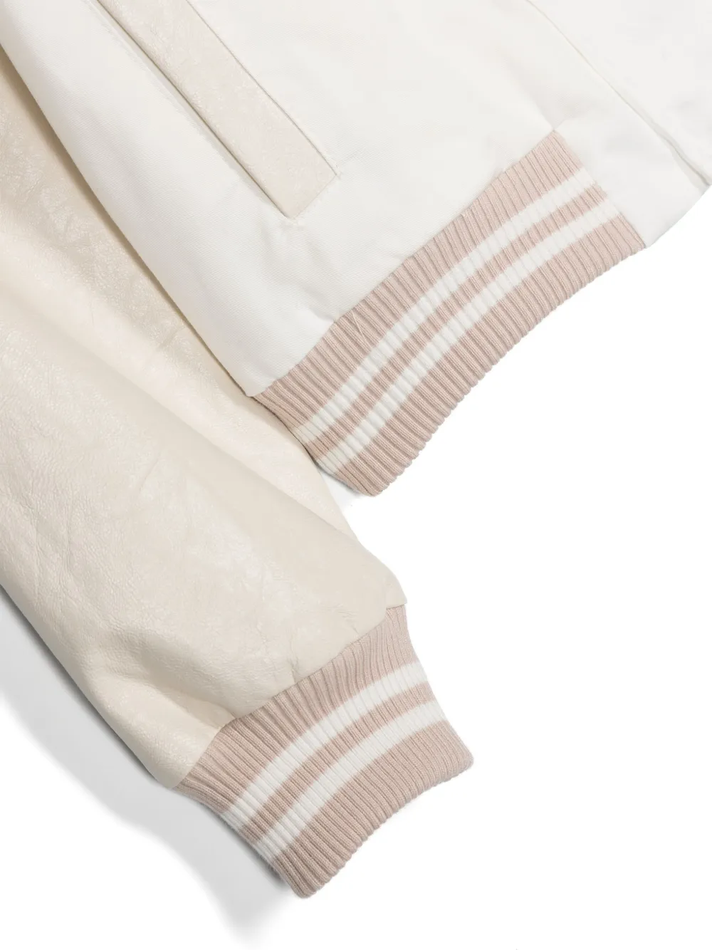 Fay Kids Bomberjack met vlakken Beige