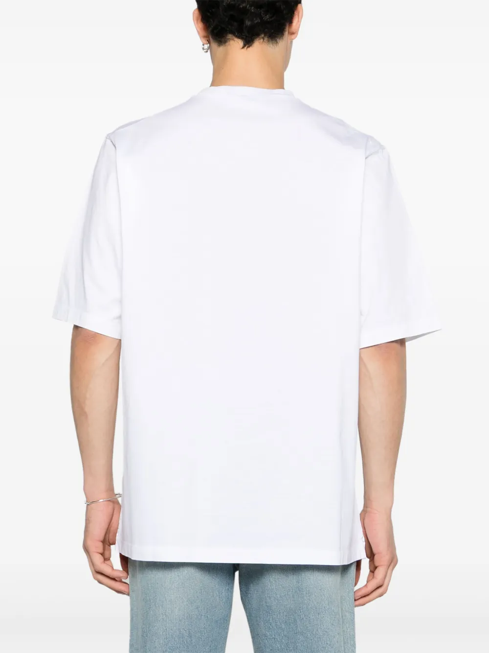 Dsquared2 Katoenen T-shirt met grafische print Wit