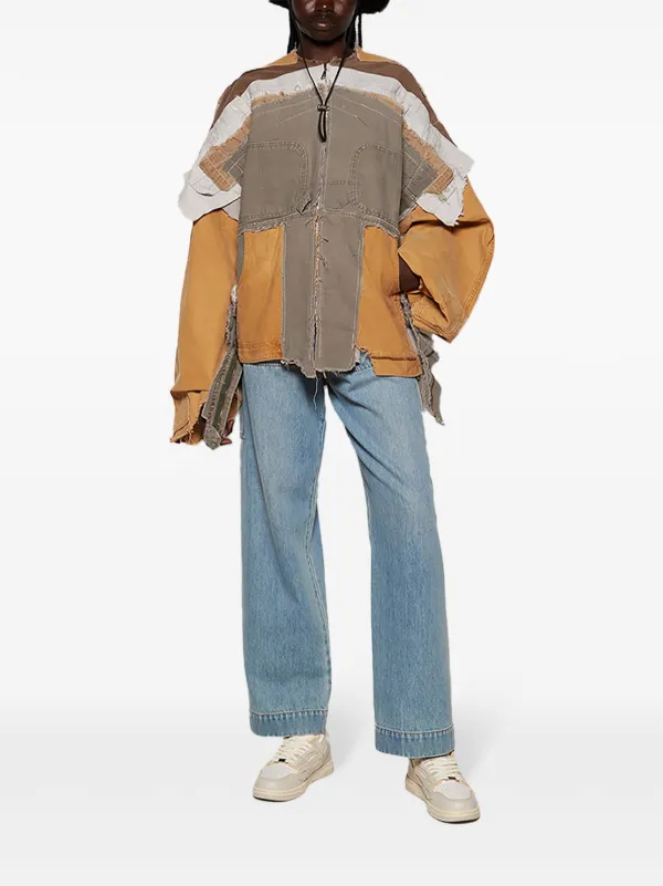 タグ付 美品 NATASHA ZINKO ナターシャジンコ ファージャケット Natasha Zinko Upcycled Jacket | Neutrals | FARFETCH