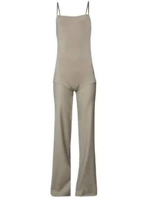Pleats Please Issey Miyake ジップ ジャンプスーツ | グレー
