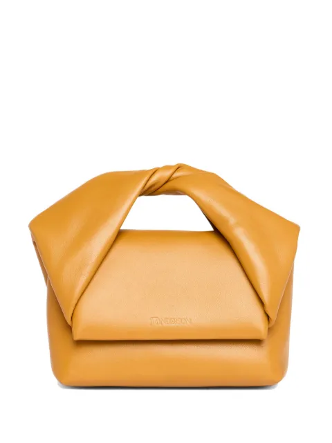 JW Anderson small Twister leather tote bag