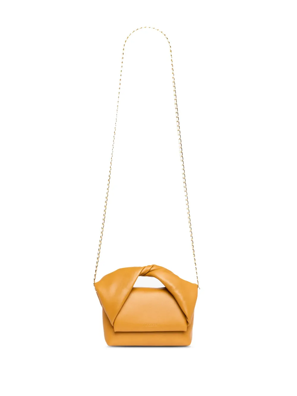 JW Anderson Twister leren shopper Bruin