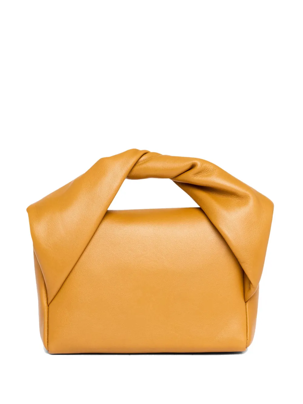 JW Anderson Twister leren shopper - CARAMEL
