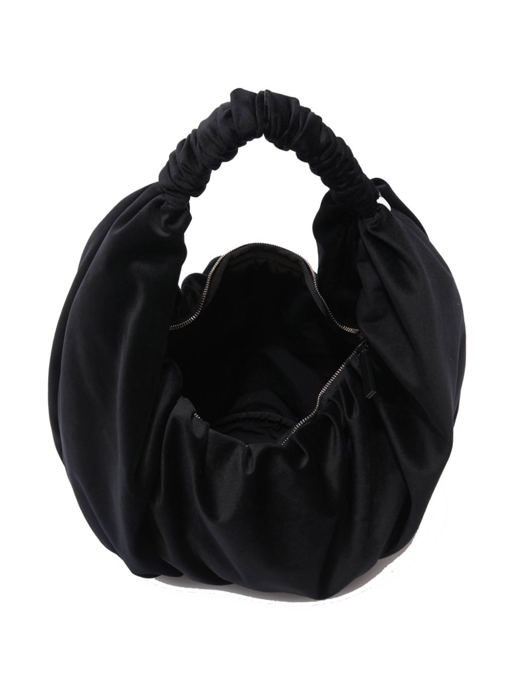 JW Anderson Ruffle Shopper velvet shoulder bag Women