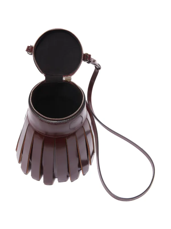 JW Anderson タッセル レザーバッグ | レッド | FARFETCH JP