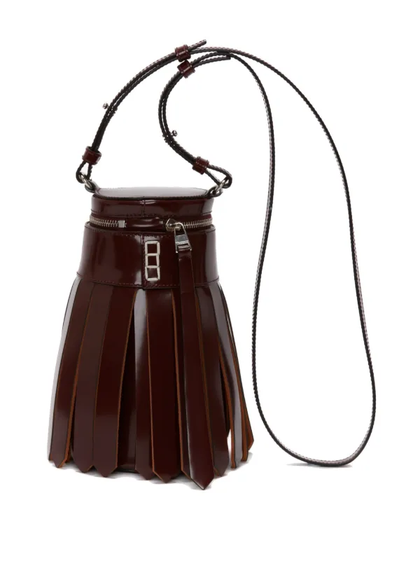 JW ANDERSON 24awタッセルバッグ JW Anderson タッセル レザーバッグ | レッド | FARFETCH JP