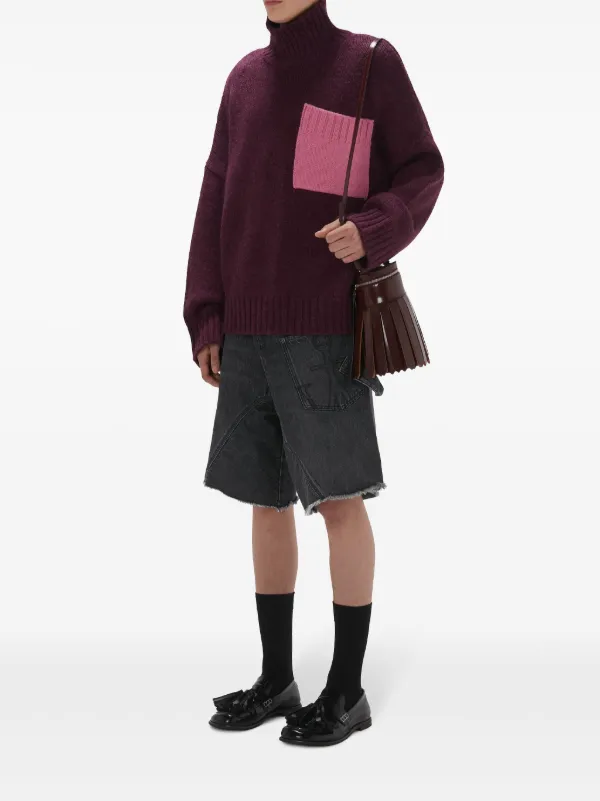 JW ANDERSON 24awタッセルバッグ JW Anderson タッセル レザーバッグ | レッド | FARFETCH JP