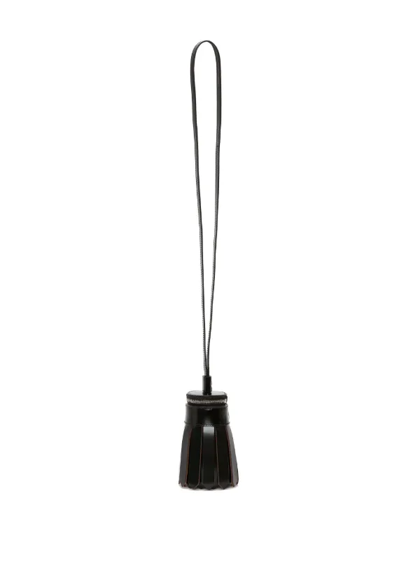 JW Anderson Mini Tassel Cross Body Bag in Black