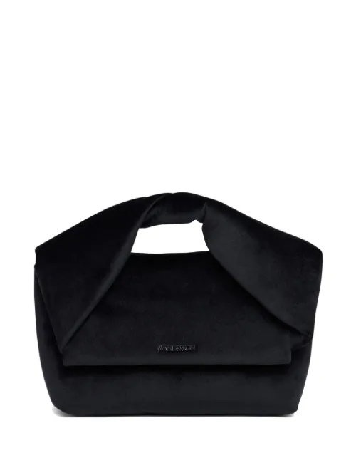 Sac cabas Twister médium en velours - JW Anderson - Modalova