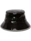 JW Anderson coated-finish denim bucket hat - Black