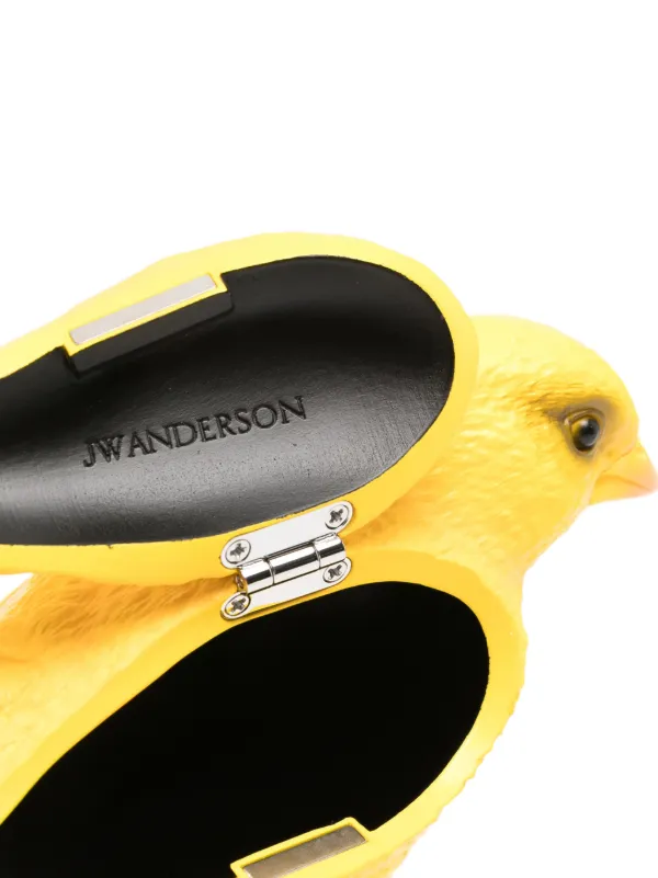 JW Anderson アニマルプリント クラッチバッグ | イエロー | FARFETCH JP