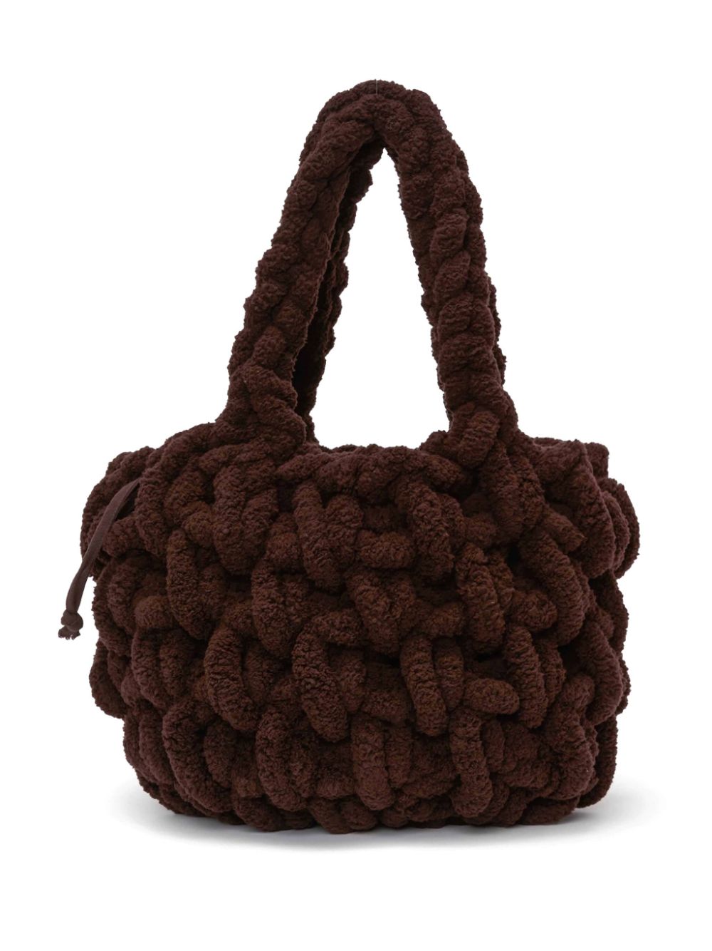 JW Anderson small Blanket Shopper chenille shoulder bag Women