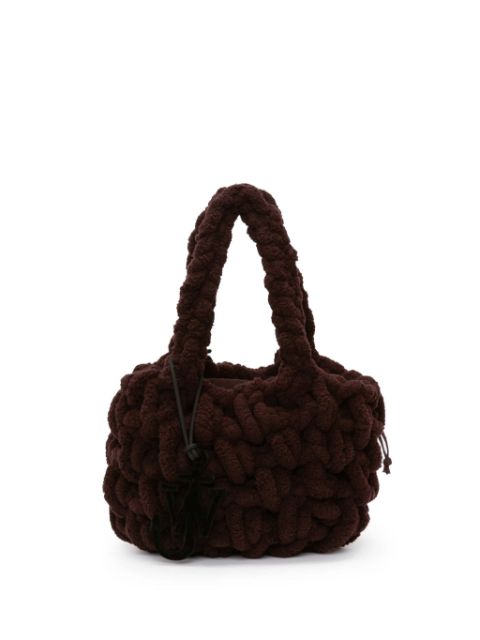 JW Anderson small Blanket Shopper chenille shoulder bag Women