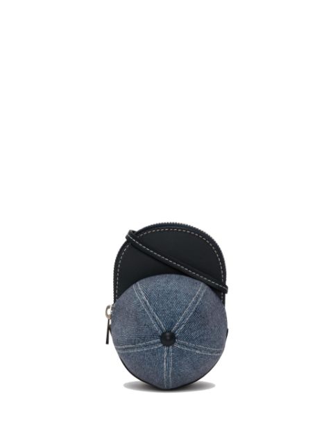 JW Anderson mini Cap denim crossbody bag Men