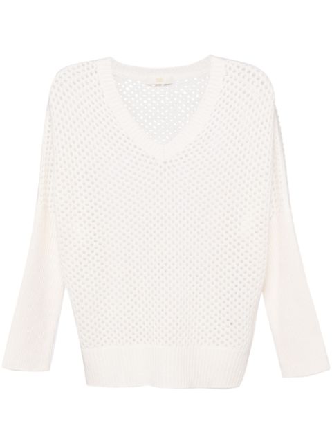 Fedeli Locri open-knit jumper