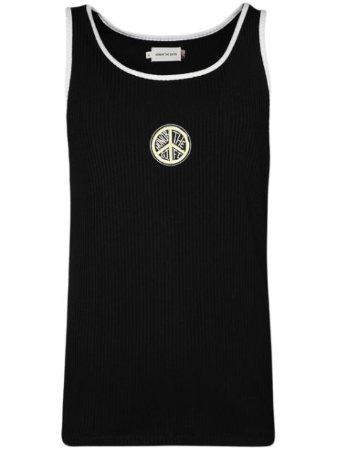 Honor The Gift Binded ribbed tank top