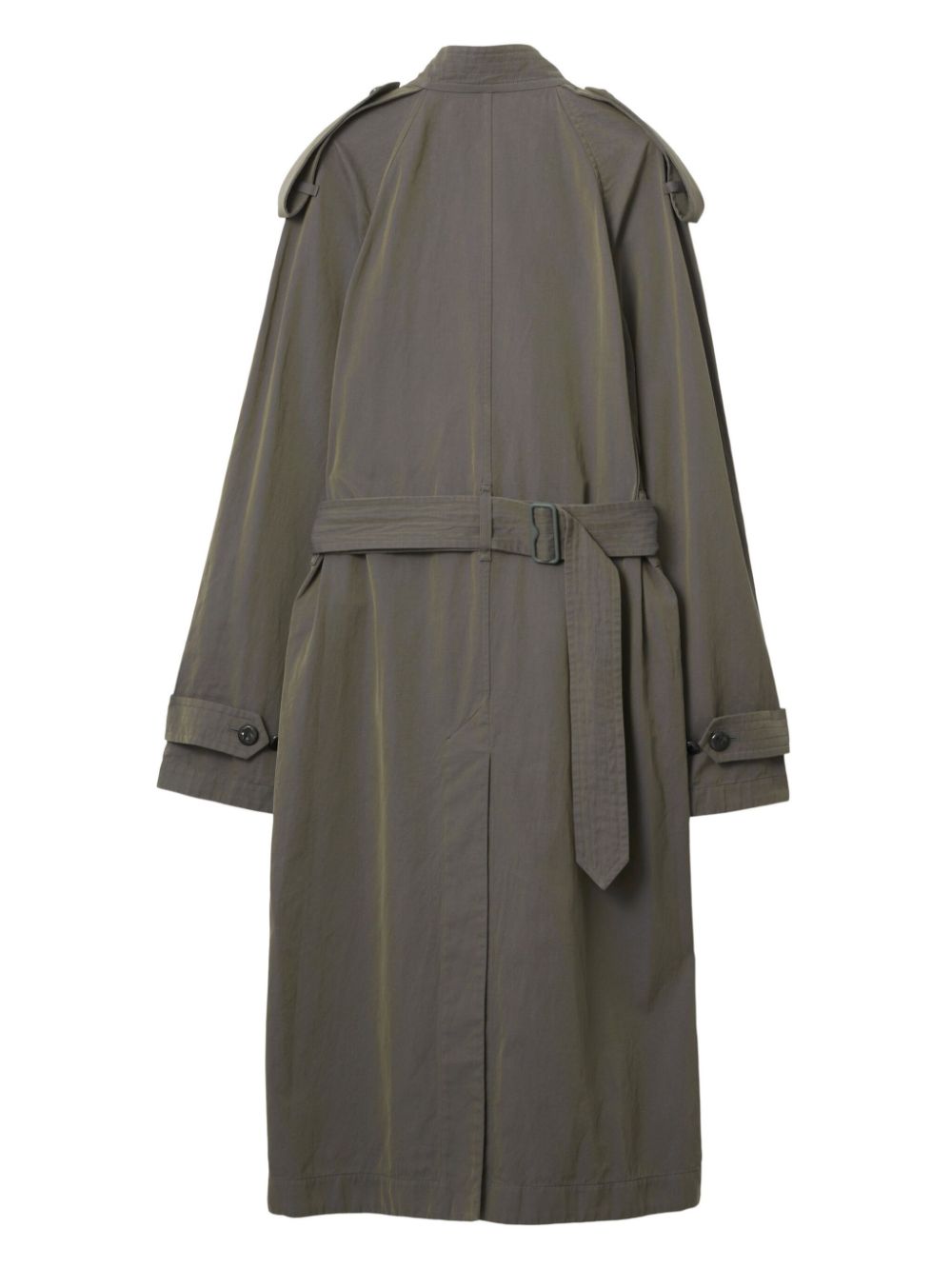 Burberry Trenchcoat met rits Grijs