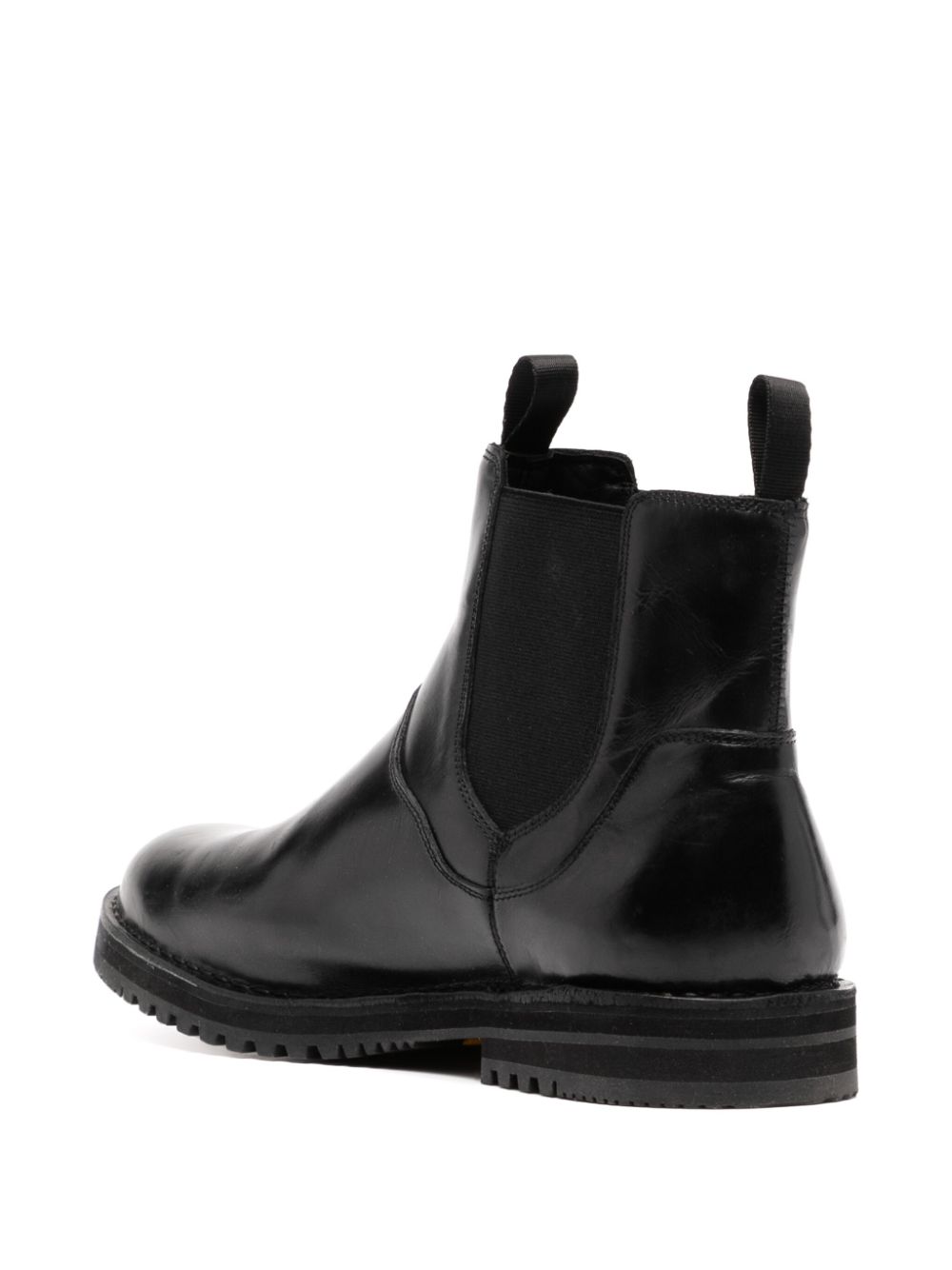 Suicoke leather ankle boots Black