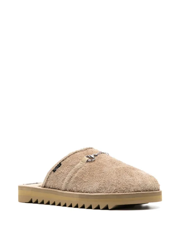 Suicoke チェーンディテール スリッポン | ニュートラル | FARFETCH JP