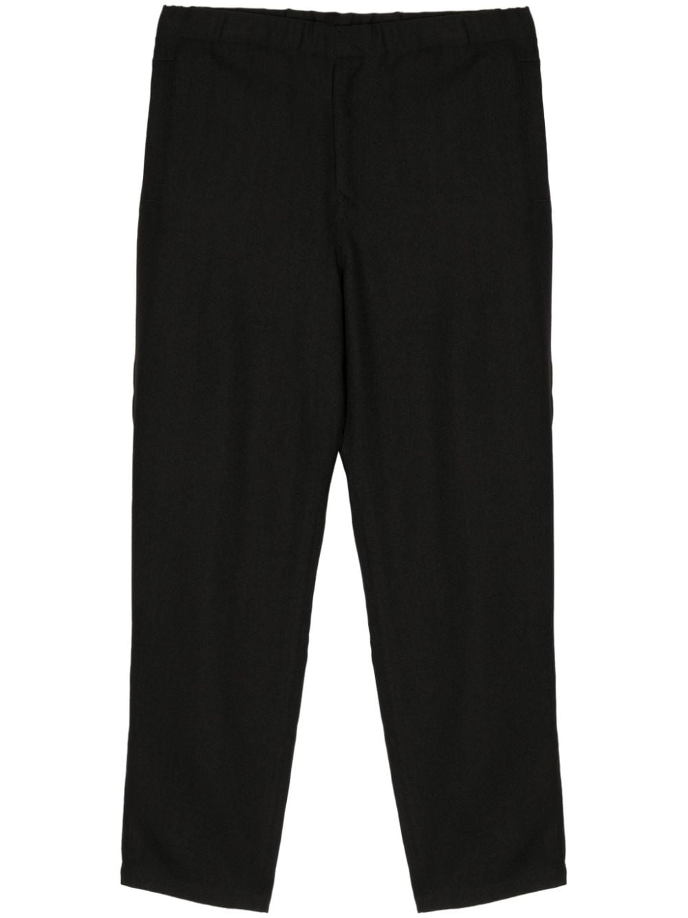 Undercover Elasticated Tapered Trousers In Black