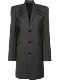 ALAINPAUL pinstripe-print wool blazer - Grey