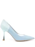 Madison.Maison Alena Blue/Light Blue High Heel Pump 65mm