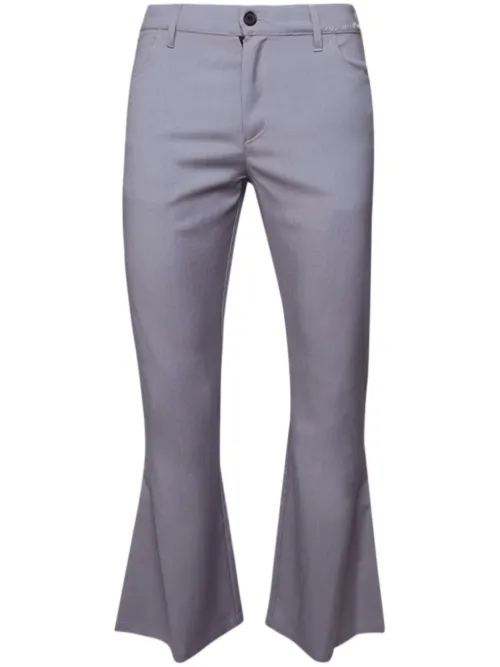Pantalon à coupe évasée - Marni - Modalova