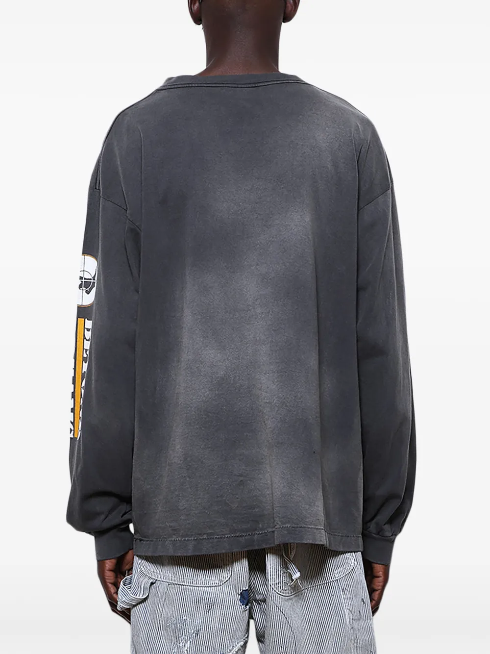 SAINT MXXXXXX T-shirt met grafische print Zwart