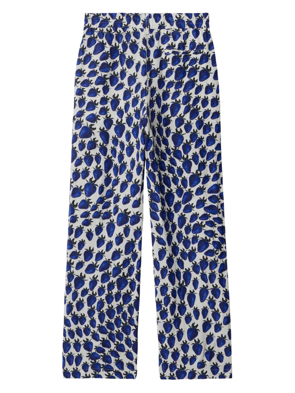 Burberry strawberry graphic-print trousers Women