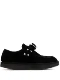 Suicoke Joco suede loafers - Black