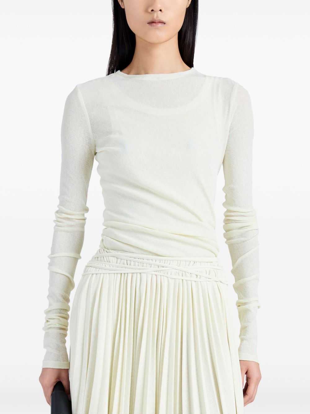 Proenza Schouler Roger draped T-shirt Women