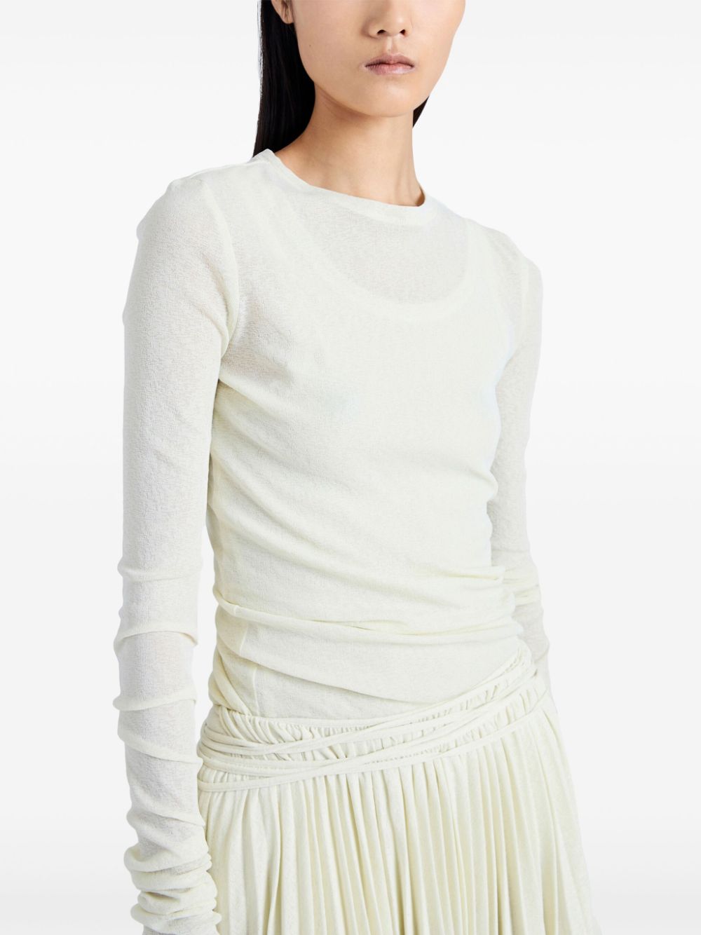 Proenza Schouler Roger draped T-shirt Women