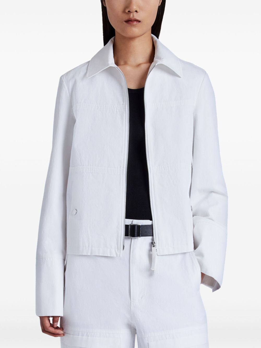 Proenza Schouler White Label Barnes cotton jacket Women