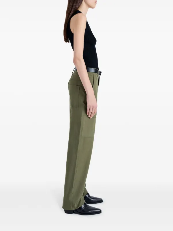 Proenza Schouler White Label mid-rise Cotton Cargo Pants