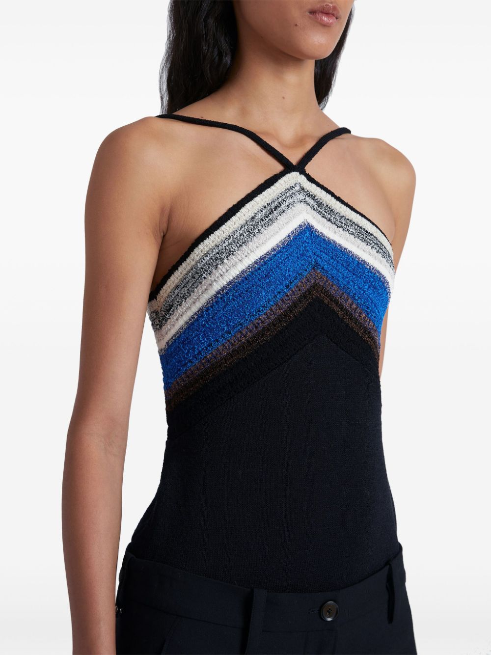 Proenza Schouler Bella crochet-detail tank top Women