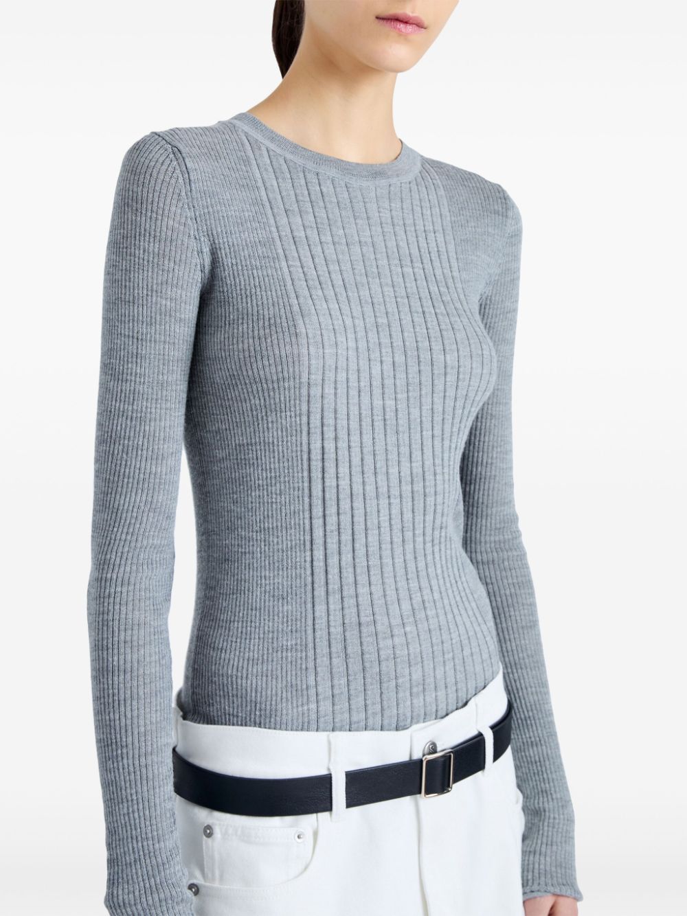 Proenza Schouler ribbed-knit long-sleeve top Women