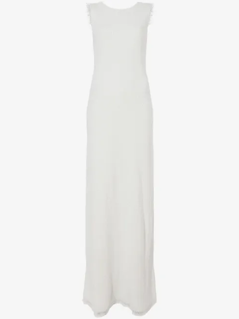 Proenza Schouler Silvia open-back bouclé dress