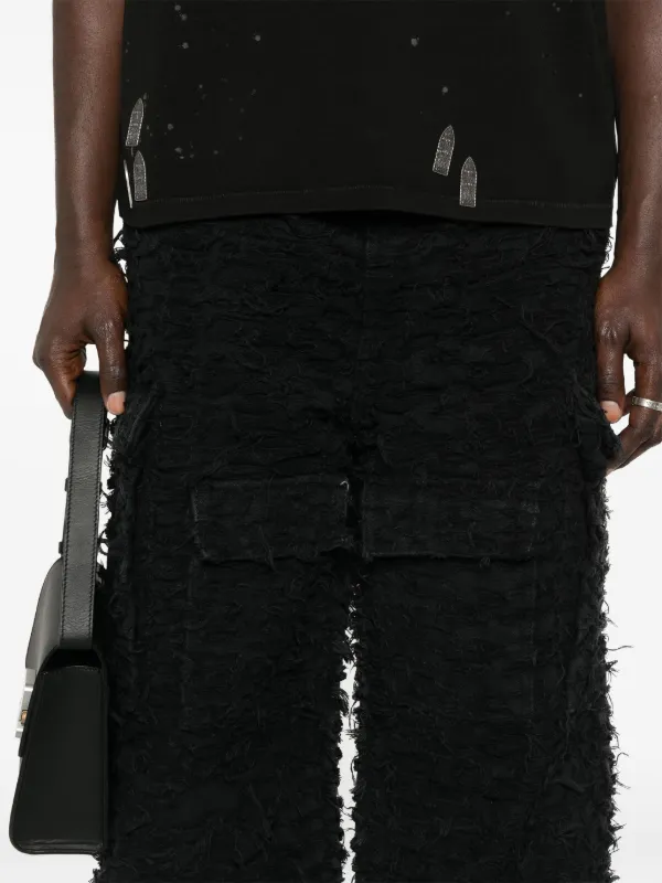 Who Decides War Husk wide-leg Trousers | Black | FARFETCH GE