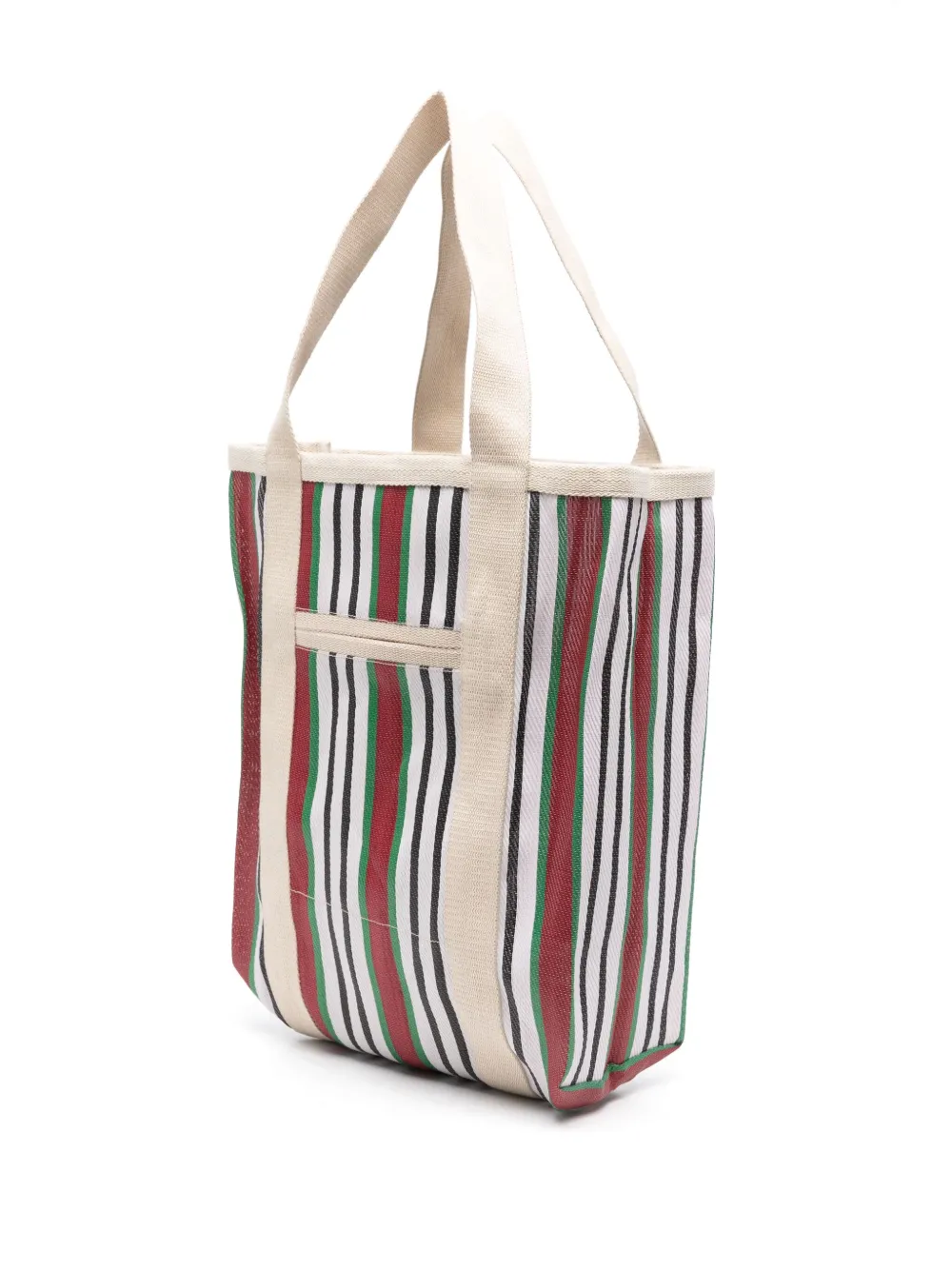 ISABEL MARANT Darwen gestreepte shopper Rood