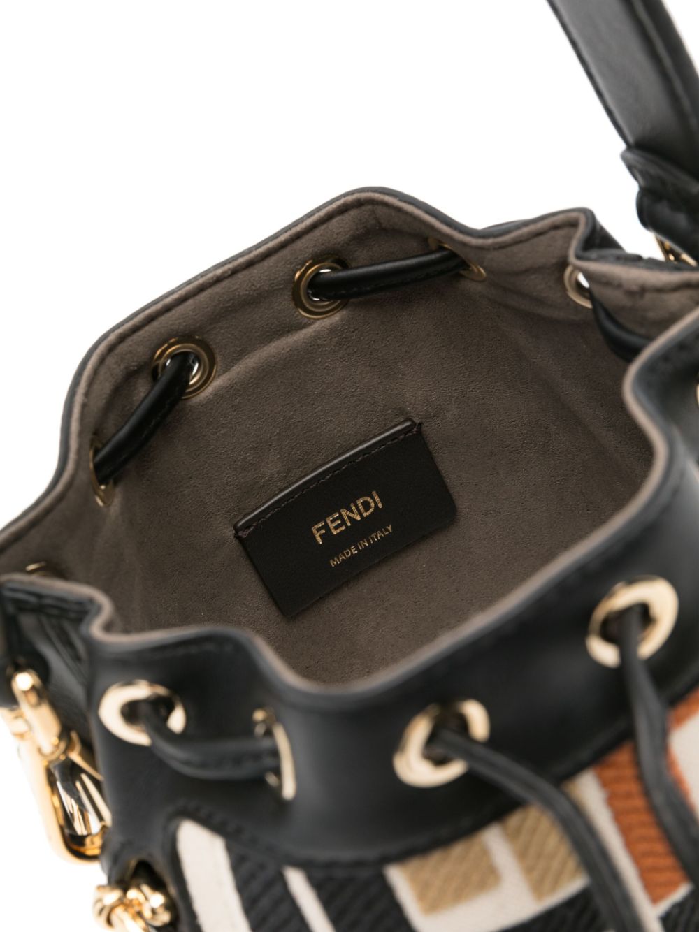 FENDI Mon Tresor bucket-tas Zwart