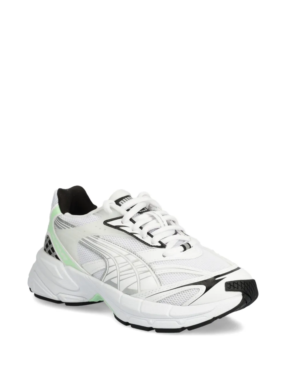 Puma Lace-up Low-top Sneakers In White