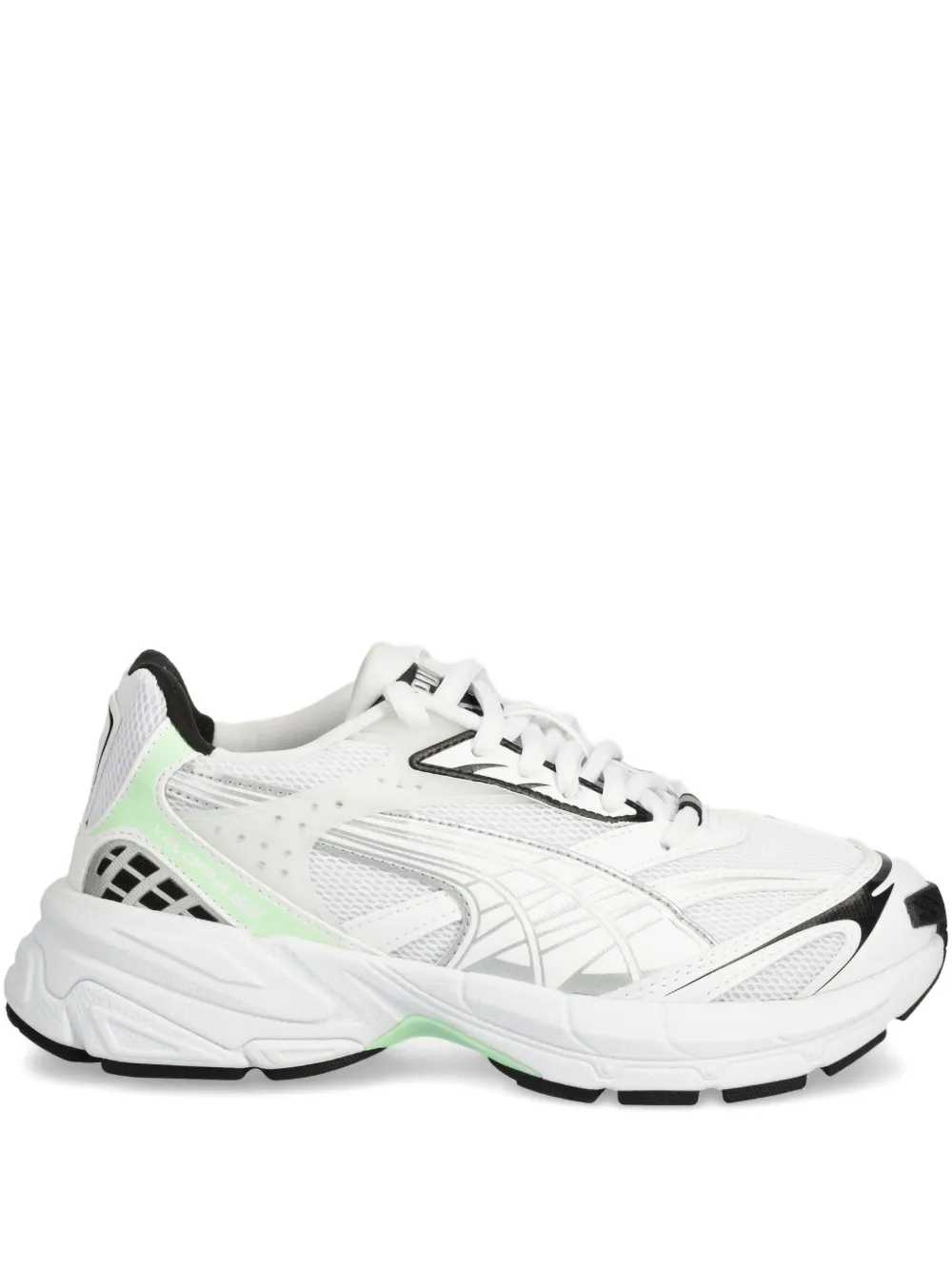 Puma Lace-up Low-top Sneakers In White